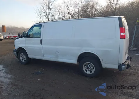 2022 GMC Savana Cargo Rwd 2500 Regular Wheelbase Work Van z USA, uszkodzony, nr VIN 1GTW7AFP9N1266182